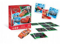 Cartamundi Cars zestaw dwóch gier+ 4 figurki