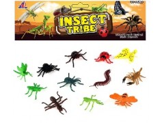 Zwierzęta zestaw 12 owadów worek
